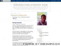 Inspiring Your Authentic Week width=