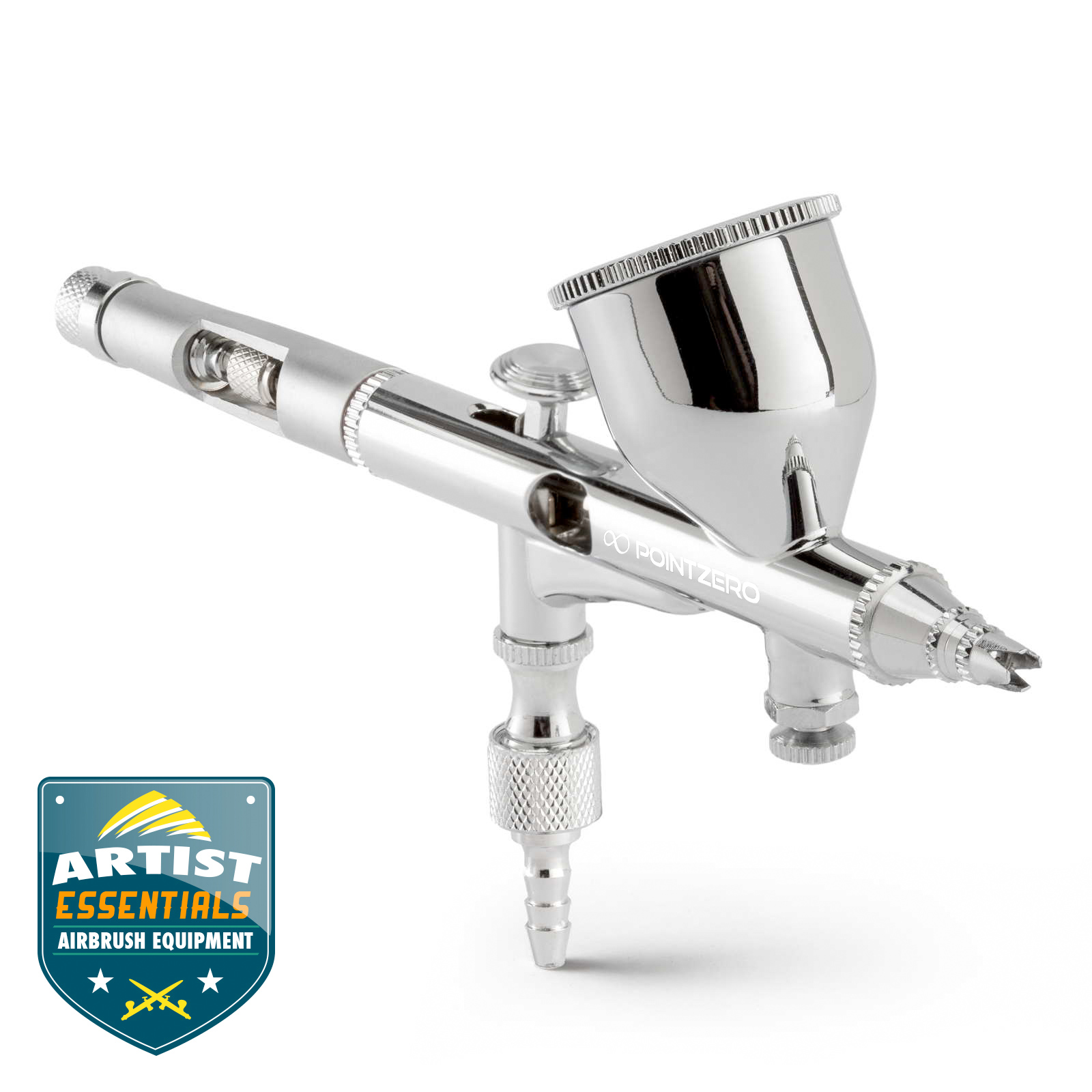 Dual Action Airbrush Gun with GravityFeed MAC Valve eBay