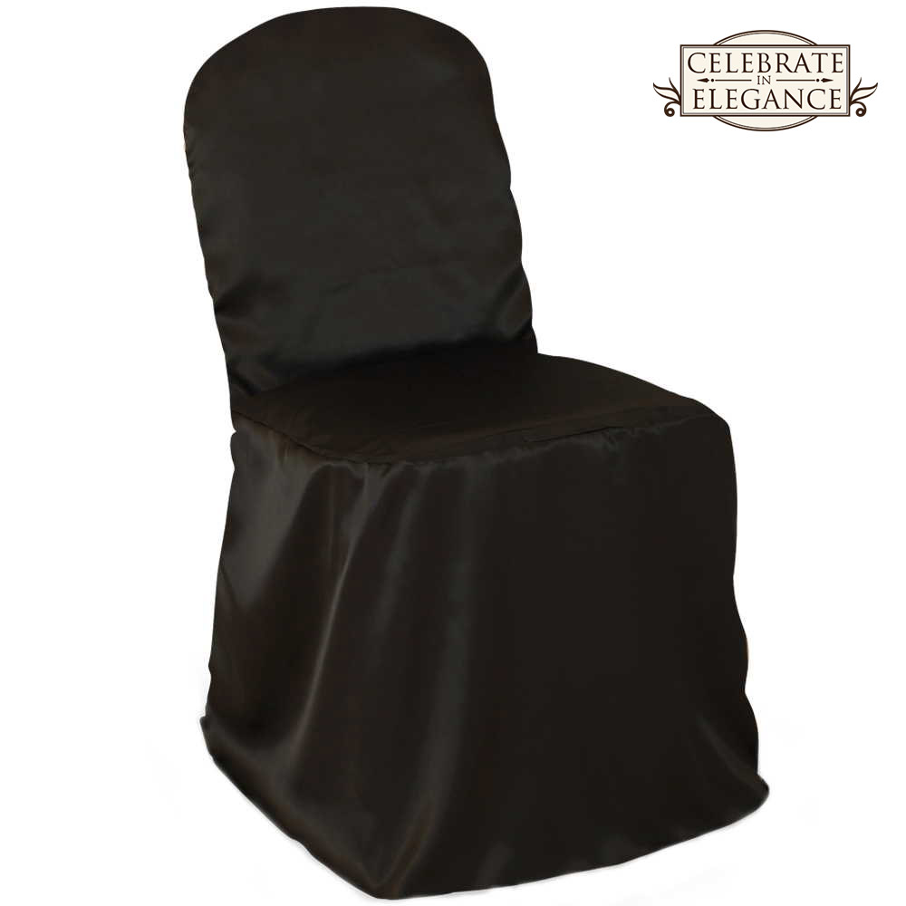 100 Satin Banquet Chair Covers Wedding Party Décor eBay