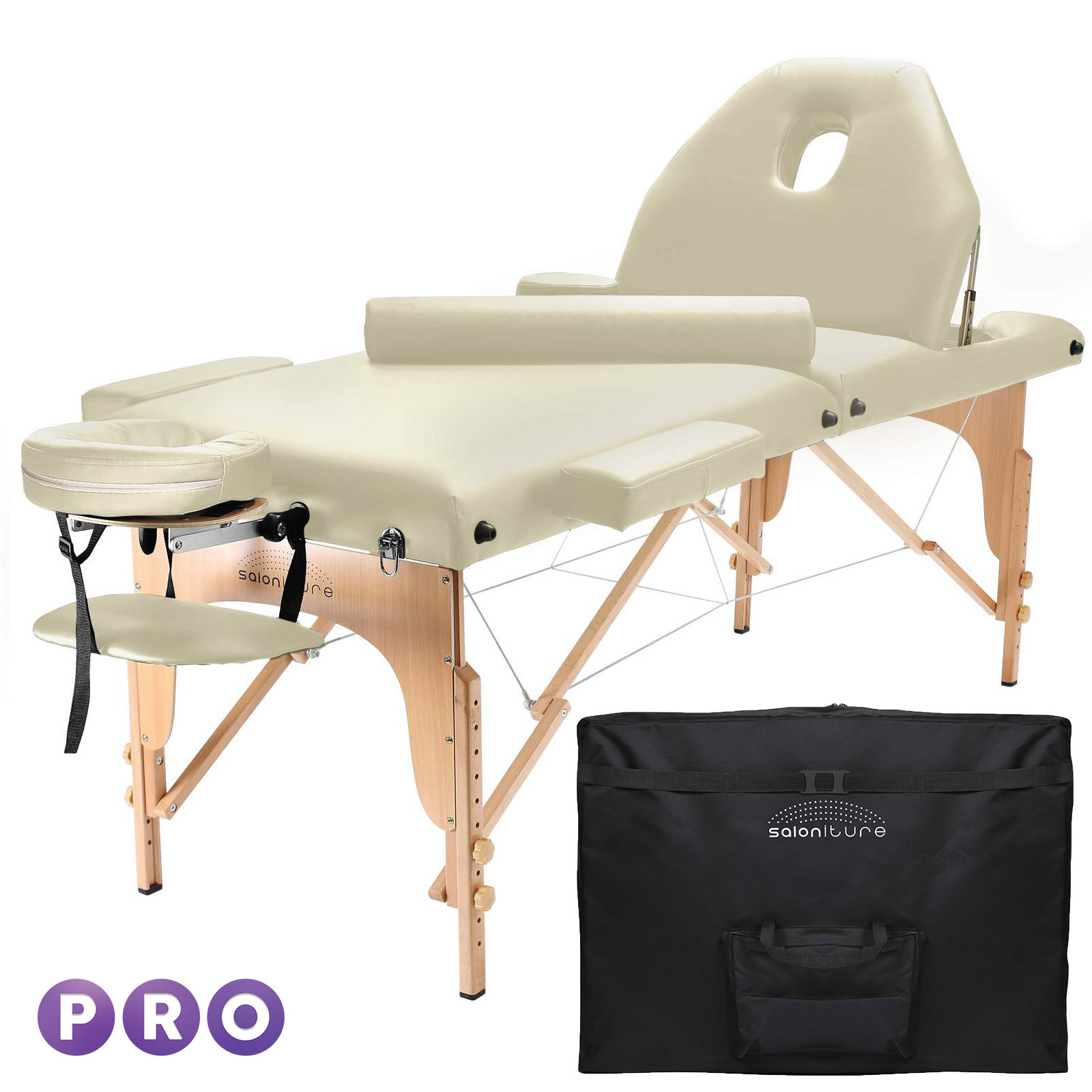 Portable Massage Table with Bolster and Tilt Backrest eBay