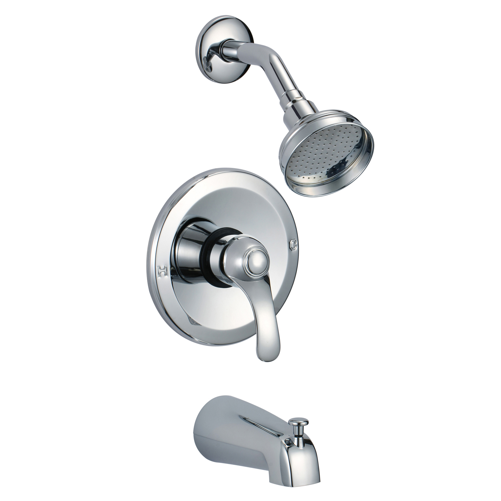 Rainfall Shower Faucet Showerhead Tub Spout and Diverter Valve eBay