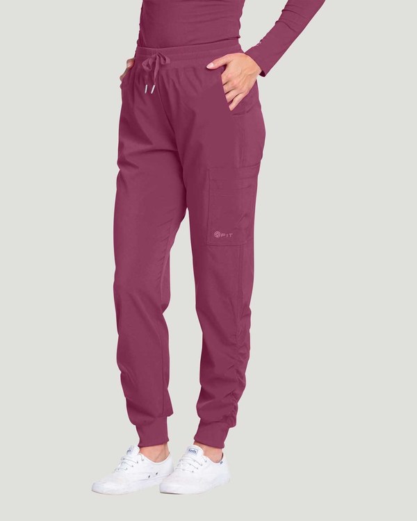 Photo de l'uniforme White Cross Pantalon Jogger athlétique Couleur Raspberry Coulis  Vue Principale