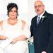 This couple is a perfect match for one another.
