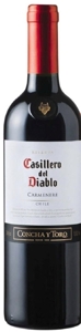 Concha Y Toro Casillero Del Diablo Carmenere 2007, Rapel Valley Bottle