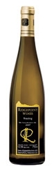 Ridgepoint Riesling 2007, VQA Twenty Mile Bench, Niagara Peninsula Bottle