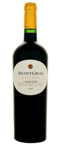 Montgras Reserva Carmenère 2008, Colchagua Valley Bottle