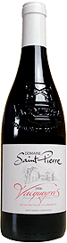 Domaine Saint Pierre Vacqueyras 2006, Ac Bottle