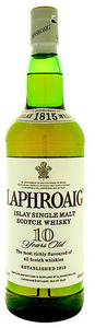Laphroaig 10 Years Old Islay Single Malt Bottle