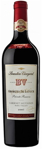 Beaulieu Vineyard Georges De Latour Private Reserve Cabernet Sauvignon 2007, Napa Valley Bottle
