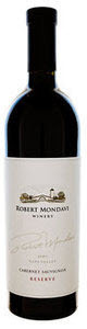 Robert Mondavi Reserve Cabernet Sauvignon 2007, Napa Valley Bottle