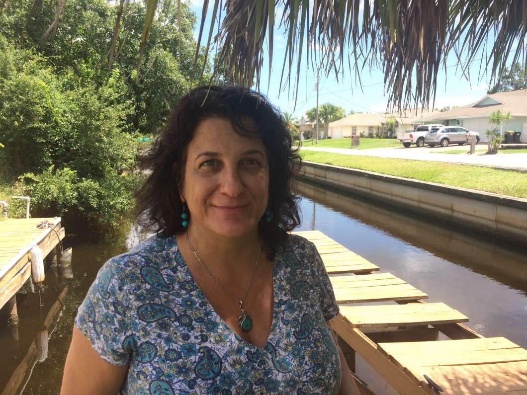 Leesa Souto with the Marine Resources Council/Photo: Amy Green, WMFE