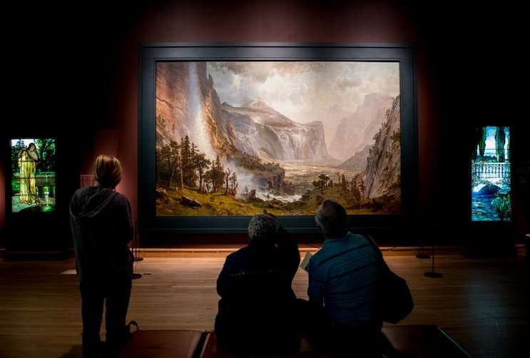 Image: The Domes of the Yosemite, by Albert Bierstadt, morsemuseum.org