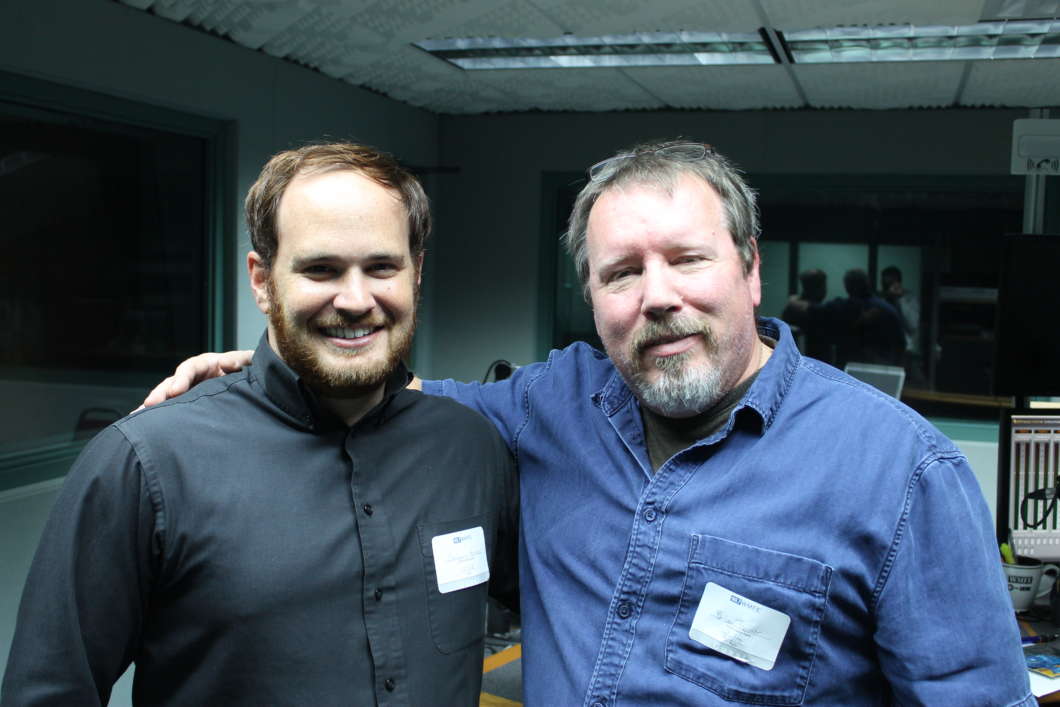 Ben Kramer (l), and Brian Turner. Photo: Matthew Peddie, WMFE