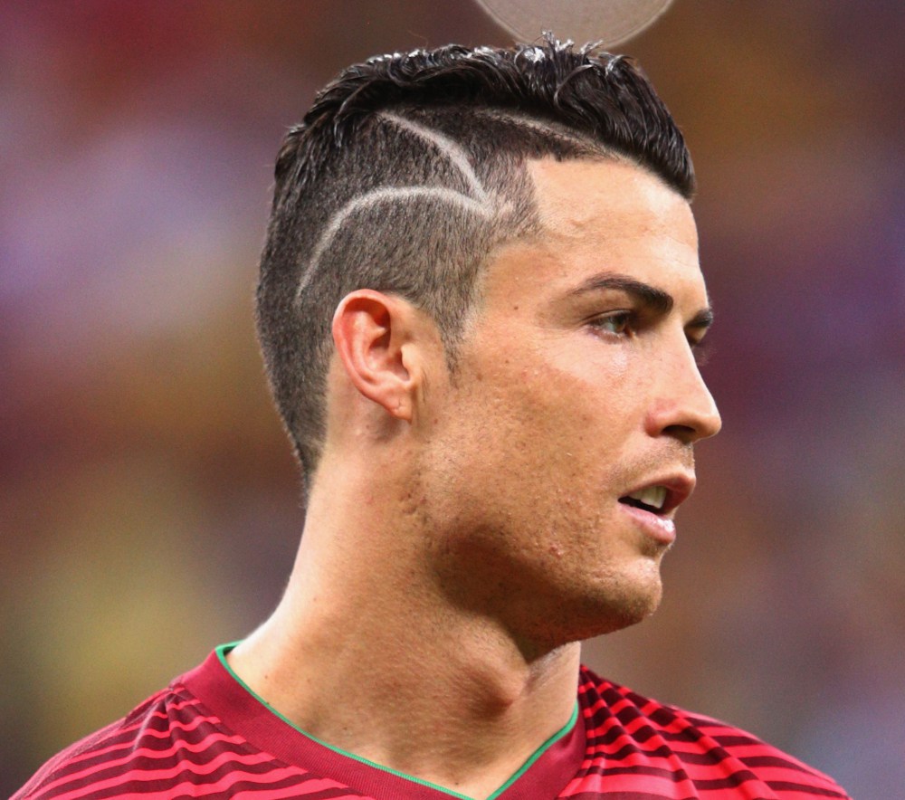 Прическа как у ronaldo