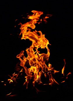 flames Build a Fire Pit - Flames