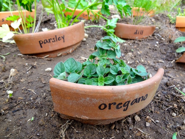 markers Repurpose Clay Pots - Markers