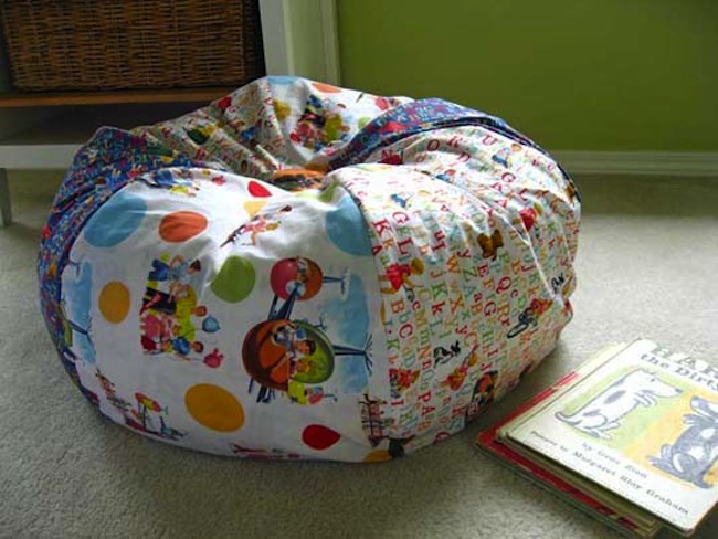 bean-bag DIY Kids Furniture - Bean Bag
