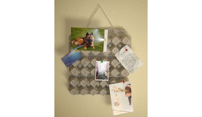bulletin-board Reuse Egg Cartons - Bulletin Board