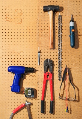 pegboard-tool-storage