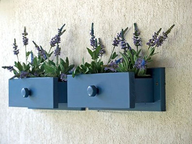 planter Repurpose Drawers - Planter