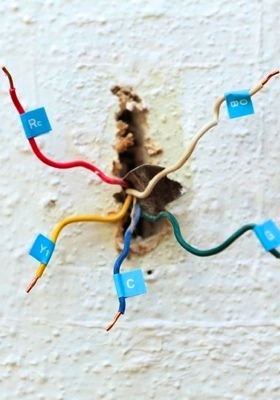 wiring-2 How to Install a Programmable Thermostat - Wiring