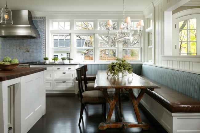 banquette Kitchen Remodeling Design Tips - Banquette