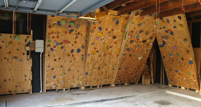 climbing-wall DIY Gym - Climbing Wall