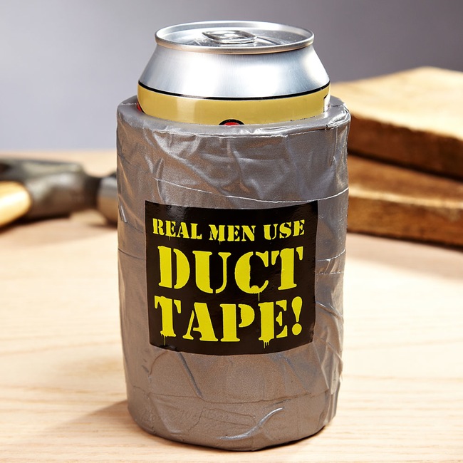 koozie Duct Tape DIY Projects - Koozie