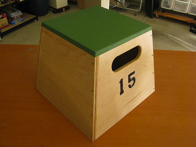 plyometric-box DIY Gym - Plyometric Box
