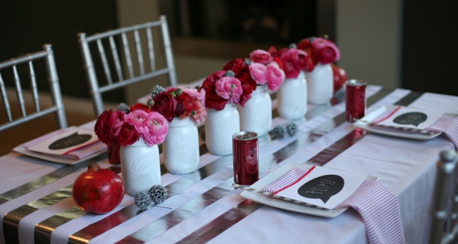 tablecloth Duct Tape DIY Projects - Tablecloth