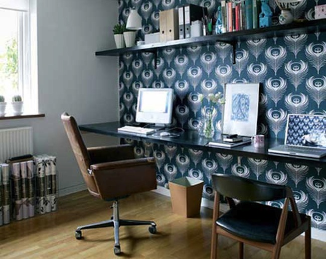 wallpaper-remnants-diy Wallpaper Remnants DIY