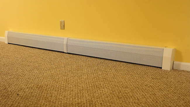 after DIY Baseboard Heater Cover - After
