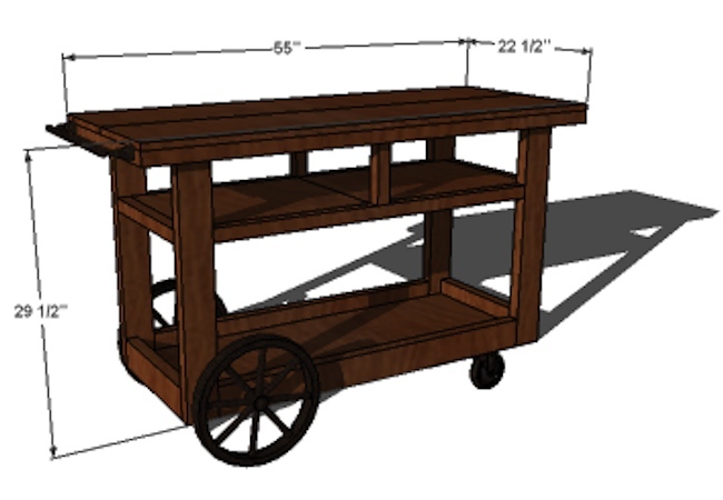 cart Build a Bar - Cart