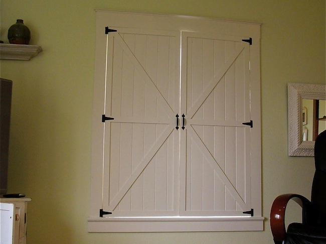 shutters DIY Window Treatments - Shutters