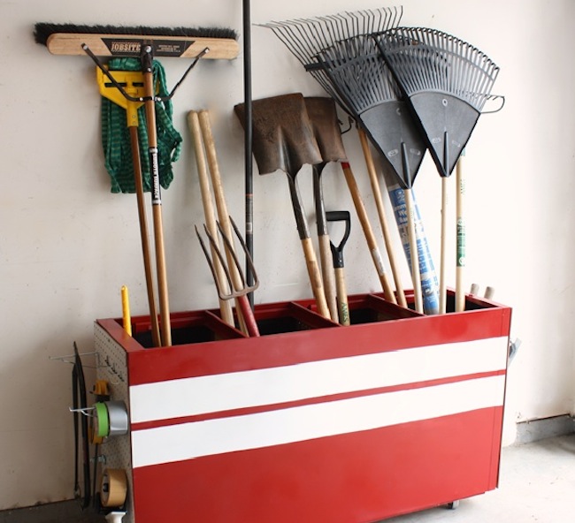 garage-storage DIY File Cabinet Projects - Garage Storage