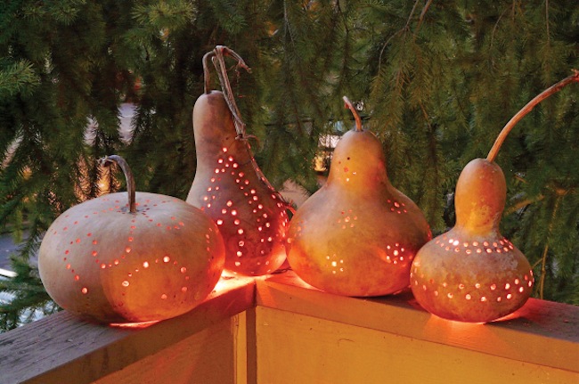 lanterns Gourd Crafts - Lanterns