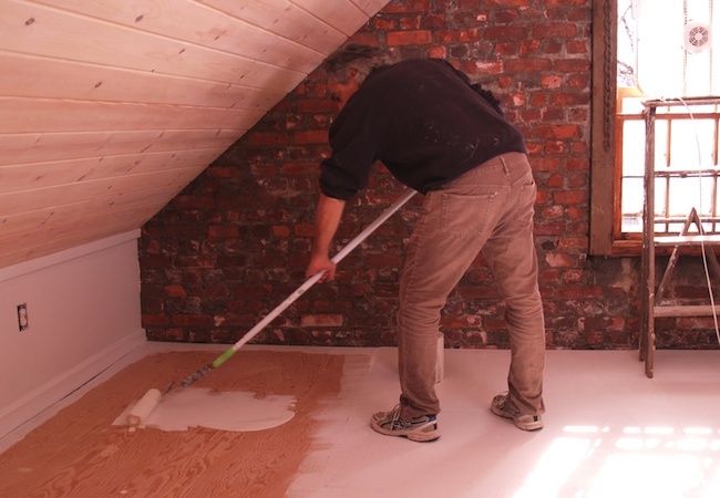 priming Painted Plywood Floors - Priming
