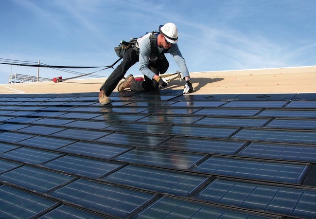 installation Solar Shingles - Installation