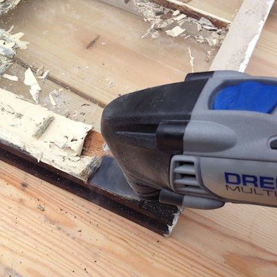 removing-paint Dremel Multi Max Tool Review - Removing Paint