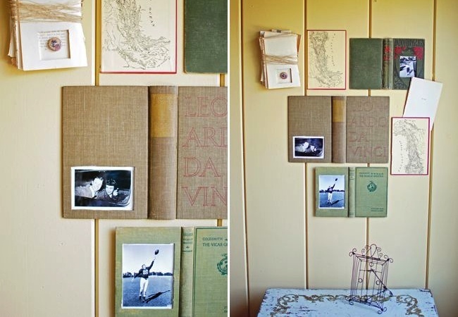 books DIY Picture Frame - Books