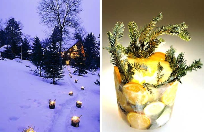 citrus Ice Luminaries - Citrus