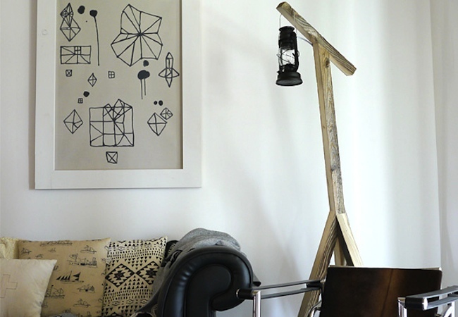 lantern DIY Floor Lamp - Lantern