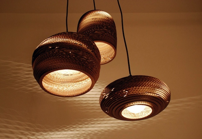 lighting DIY Cardboard Projects - Lighting