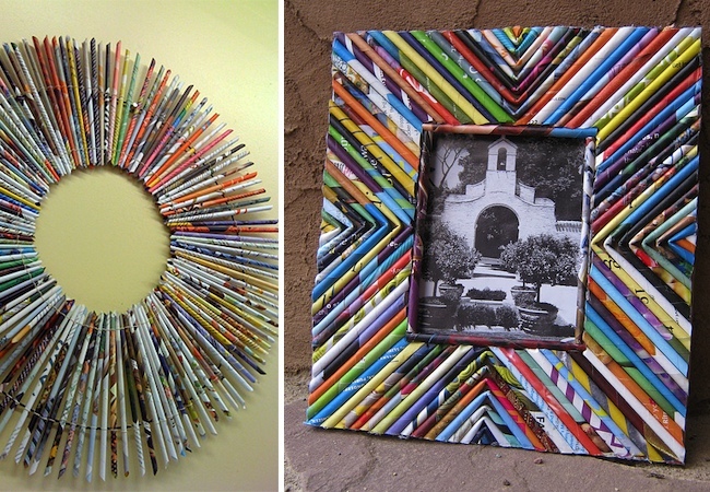 paper-reeds DIY Picture Frame - Paper Reeds