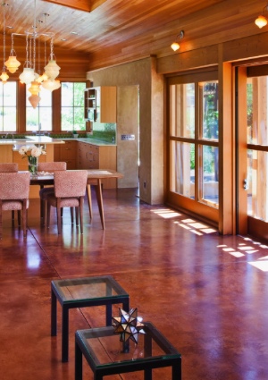 open-floor How to Stain Concrete - Open Floor