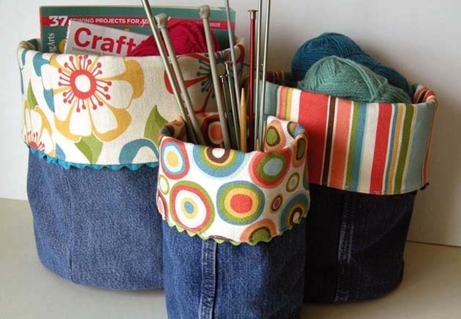 bin DIY Denim Projects - Bin