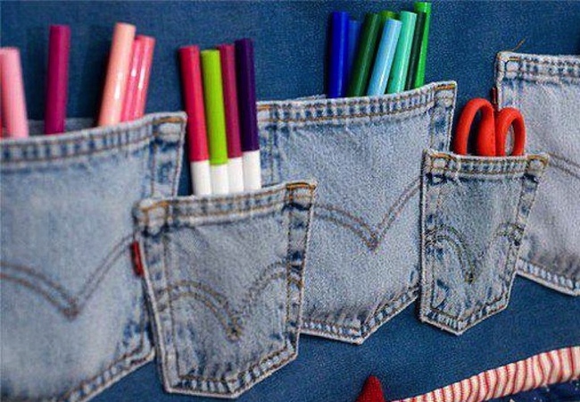 organizer DIY Denim Projects - Organizer