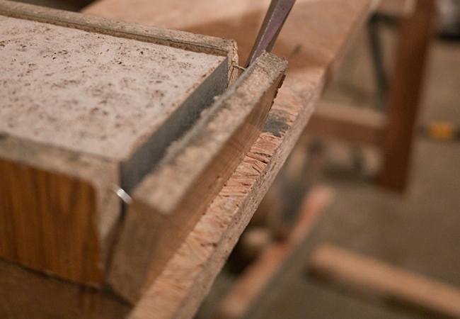 remove How to Make Concrete Countertops - Remove