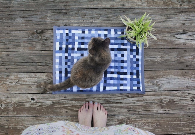 rug DIY Denim Projects - Rug