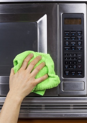 exterior How to Clean a Microwave - Exterior